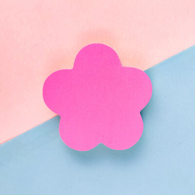 100 de coli Note lipicioase colorate Note post auto lipicioase Săgeată inimă Blocnote creative Planificator autocolant pentru rechizite școlare de birou