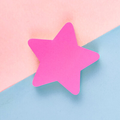 100 de coli Note lipicioase colorate Note post auto lipicioase Săgeată inimă Blocnote creative Planificator autocolant pentru rechizite școlare de birou