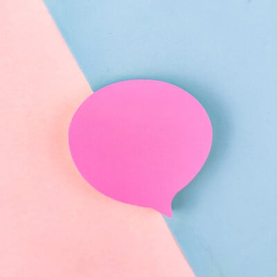 100 de coli Note lipicioase colorate Note post auto lipicioase Săgeată inimă Blocnote creative Planificator autocolant pentru rechizite școlare de birou