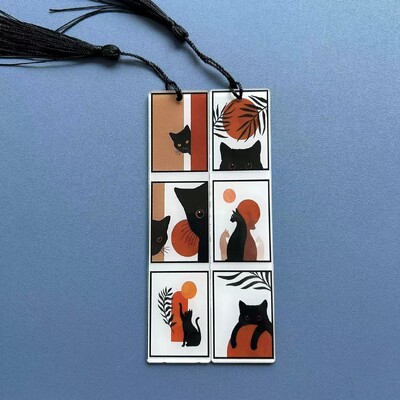 2tk Akrüül Järjehoidjad Õpilaste õppetarbed Kirjatarbed Kingitused Dekoratsioon Kingitused Raamatukontor Elupuu Kuu Taro elemendi muster