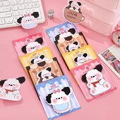 30 lehte Kawaii kutsika kleepuvad märkmed kirjatarbed multifilmi märkmiku märkmik