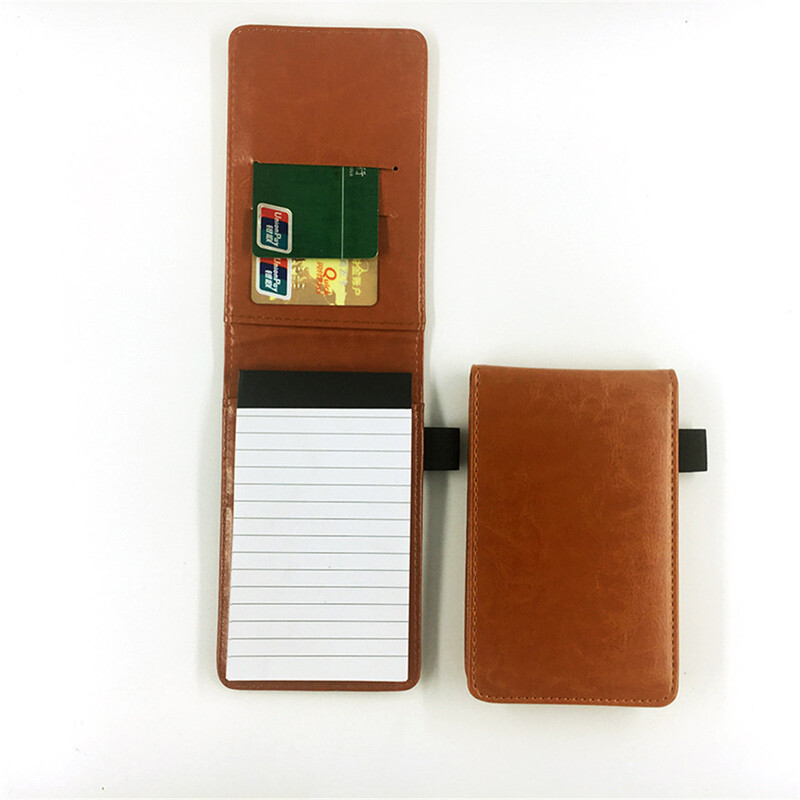 Multifuncțional din piele PU Buzunar pentru caiet mici A7 Planificator Note zilnice Mini Note Book Rezerve stilouri Business Office Work Notepad