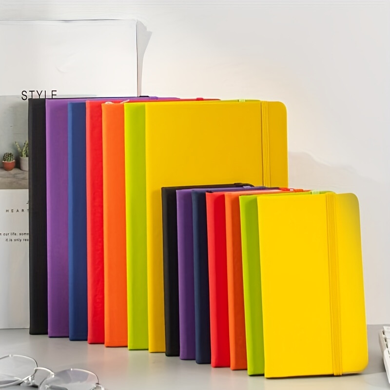 160 de pagini, A5/A6 Business Strap Notebook Student Papetarie Blocnotes Notebook Book Account Sub Hand Account Book