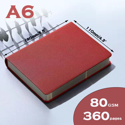 Sąsiuviniai A6 360P su eilute/tuščiu puslapiu Dienoraščio planuotojas Žurnalas Užrašų bloknotas Raštinės reikmenys Biuro reikmenims mokyklinėms reikmenims Bullet Sketch Darbotvarkė 2024 m.