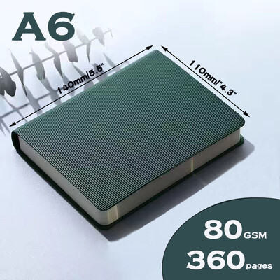 Sąsiuviniai A6 360P su eilute/tuščiu puslapiu Dienoraščio planuotojas Žurnalas Užrašų bloknotas Raštinės reikmenys Biuro reikmenims mokyklinėms reikmenims Bullet Sketch Darbotvarkė 2024 m.