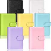 A5/A6 Budget Binder Planer Omot za bilježnicu PU Priručnik s nevezanim listovima Registrator sa 6 rupa Dnevni red Papirnati ovitak Školski pribor