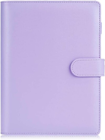 A5/A6 Budget Binder Planer Omot za bilježnicu PU Priručnik s nevezanim listovima Registrator sa 6 rupa Dnevni red Papirnati ovitak Školski pribor