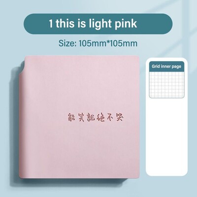 Mini Square Grid Page Agenda Book Kaasaskantav taskumärkmik Tegevusloend Päevik Nädalaplaneerija Sülearvuti Kontoritarbed