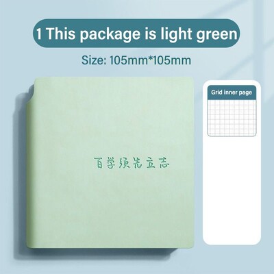 Mini Square Grid Page Agenda Book Kaasaskantav taskumärkmik Tegevusloend Päevik Nädalaplaneerija Sülearvuti Kontoritarbed