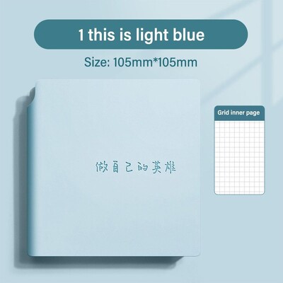Mini Square Grid Page Agenda Book Kaasaskantav taskumärkmik Tegevusloend Päevik Nädalaplaneerija Sülearvuti Kontoritarbed