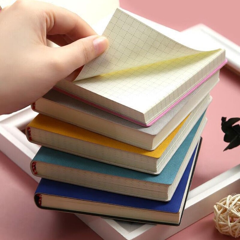 Mini Square Grid Page Agenda Book Kaasaskantav taskumärkmik Tegevusloend Päevik Nädalaplaneerija Sülearvuti Kontoritarbed