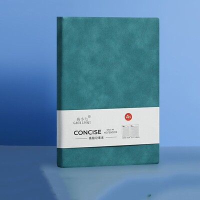 Тетрадки A6 и дневници Бележници Дневник Дневен ред 2024 Седмичен планер Хартия за писане Удебелена бизнес ретро тетрадка от овча кожа