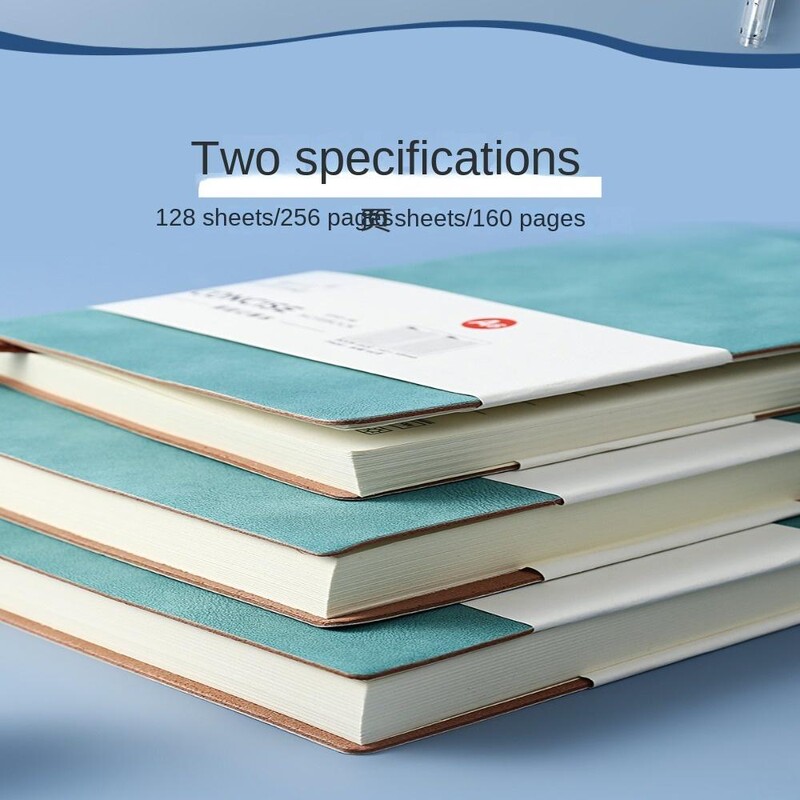 Тетрадки A6 и дневници Бележници Дневник Дневен ред 2024 Седмичен планер Хартия за писане Удебелена бизнес ретро тетрадка от овча кожа