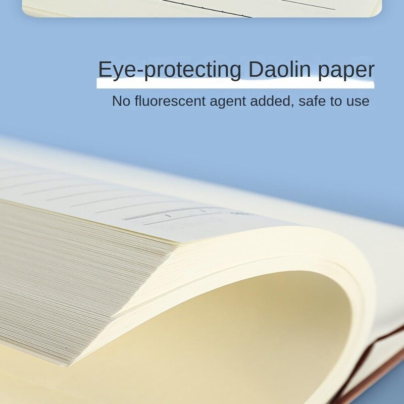 Тетрадки A6 и дневници Бележници Дневник Дневен ред 2024 Седмичен планер Хартия за писане Удебелена бизнес ретро тетрадка от овча кожа