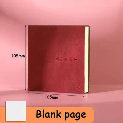 Kvadratinis sąsiuvinis ir žurnalas Mini bloknotas dienoraštis Dienotvarkės planuotojas su pamušalu / tinkleliu / tuščias rašomasis popierius, skirtas grįžti į mokyklą biuro reikmenims