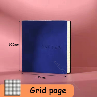 Kvadratinis sąsiuvinis ir žurnalas Mini bloknotas dienoraštis Dienotvarkės planuotojas su pamušalu / tinkleliu / tuščias rašomasis popierius, skirtas grįžti į mokyklą biuro reikmenims