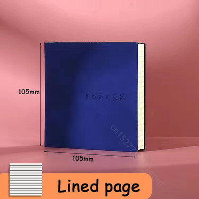 Kvadratinis sąsiuvinis ir žurnalas Mini bloknotas dienoraštis Dienotvarkės planuotojas su pamušalu / tinkleliu / tuščias rašomasis popierius, skirtas grįžti į mokyklą biuro reikmenims