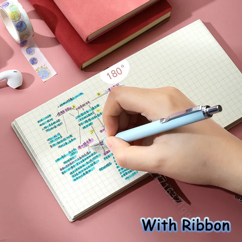 Kvadratinis sąsiuvinis ir žurnalas Mini bloknotas dienoraštis Dienotvarkės planuotojas su pamušalu / tinkleliu / tuščias rašomasis popierius, skirtas grįžti į mokyklą biuro reikmenims