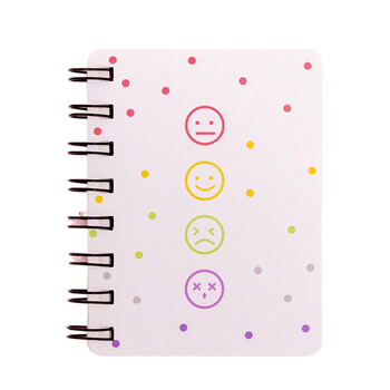 Σημειωματάριο A7 Pocket Book Notepad Small Flower Love Small Cute Side Flip Coil Book Student Mini Portable Flip Notepad