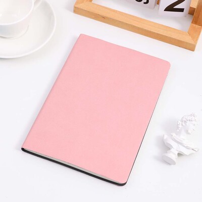 A5 pehmest nahast märkmik, 120 lehekülge, kahepoolne kirjutus, populaarsed kontoritarbed, veekindel kaas, mugav puudutus