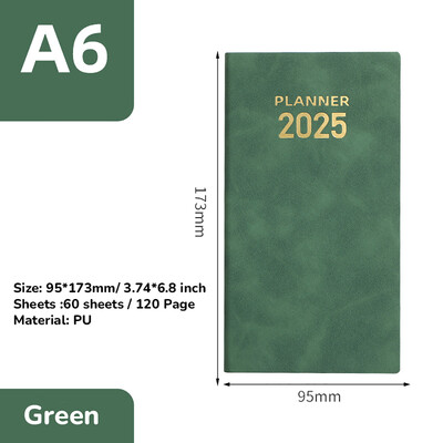 2025 m. A6 užrašų knygelė Užrašų knygelė Kasdienis savaitės darbotvarkės planuotojas Užrašų knygelės Raštinės reikmenys Biuro reikmenys