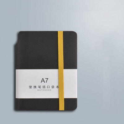 Bilježnica s 200 stranica A7 Prekrasna džepna mini prijenosna bilježnica Poslovna dopisnica Debeli ženski mali dnevnik za školu Tjednik