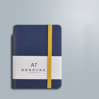 Bilježnica s 200 stranica A7 Prekrasna džepna mini prijenosna bilježnica Poslovna dopisnica Debeli ženski mali dnevnik za školu Tjednik