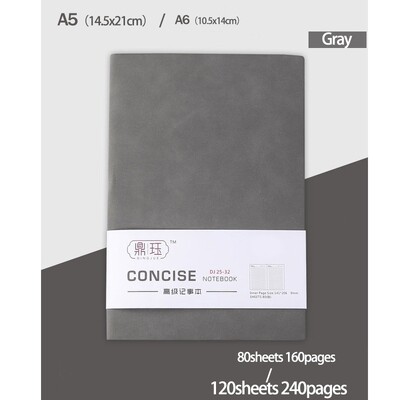 Nou Notebook A5/A6 Business Sheepin Blocnotes cu căptușire Daily Office Notebook Jurnal Papetarie 160 pagini/240 pagini