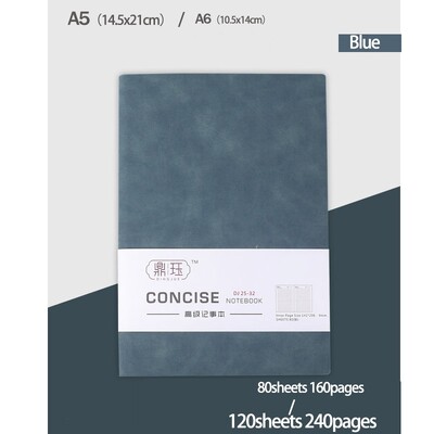 Nou Notebook A5/A6 Business Sheepin Blocnotes cu căptușire Daily Office Notebook Jurnal Papetarie 160 pagini/240 pagini