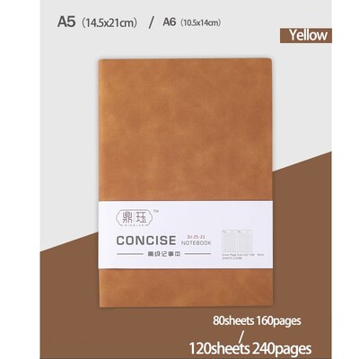 Nou Notebook A5/A6 Business Sheepin Blocnotes cu căptușire Daily Office Notebook Jurnal Papetarie 160 pagini/240 pagini