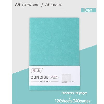 Nou Notebook A5/A6 Business Sheepin Blocnotes cu căptușire Daily Office Notebook Jurnal Papetarie 160 pagini/240 pagini