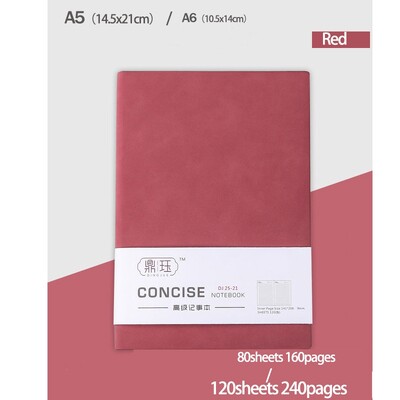 Nou Notebook A5/A6 Business Sheepin Blocnotes cu căptușire Daily Office Notebook Jurnal Papetarie 160 pagini/240 pagini