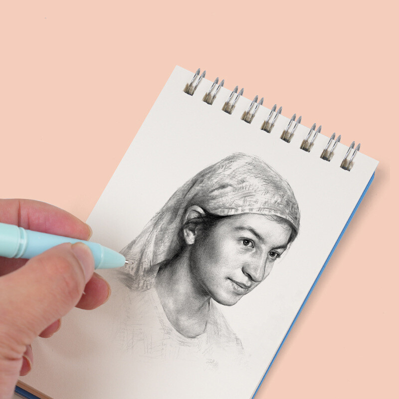 Caiet de buzunar A7 Mini Memo portabil Bloc-notes mic și bobină Broșură Papetarie de birou