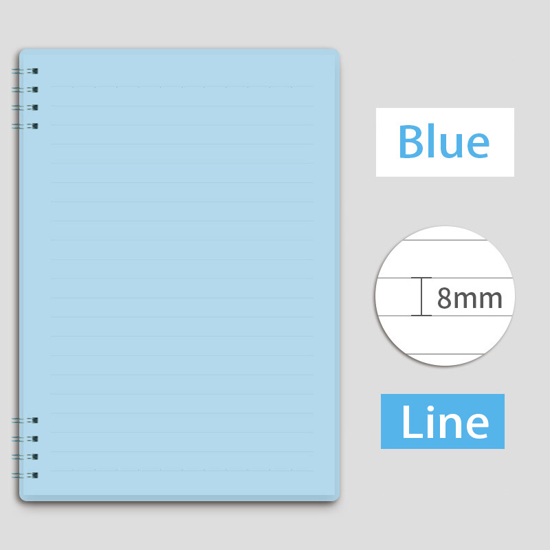 A5 Morandi spiraalmärkmiku mähis Märkmik Igapäevane nädalapäevakava Märkmikud Kirjatarbed Kontoritarbed