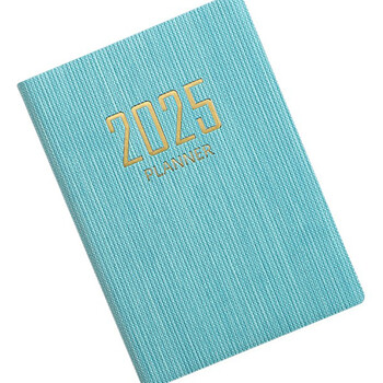 365-Day 2025 Portable A7 Pocket Planner Pu Cover Ημερήσιο Εβδομαδιαίο Πρόγραμμα Ημερολόγιο Ημερολόγιο Ημερολόγιο Σχολικών προμηθειών γραφείου