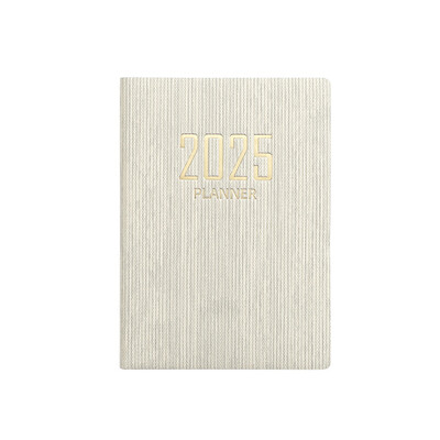 365-päevane 2025. aasta kaasaskantav A7 taskuplaneerija Pu kaas Igapäevane nädalaplaan Märkmik kalender Ajakiri Kooli kontoritarvete päevakava