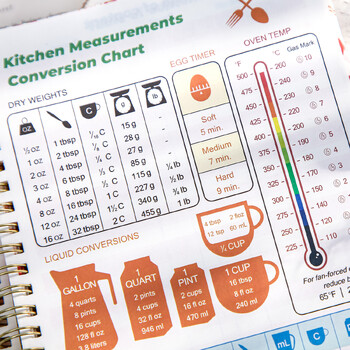 1Style 52Sheets/βιβλίο Healthy Eating Pumpkin Homemade Recipes Theme Planner DIY Handbook Planner Planner Σημειώσεις Σημειώσεις