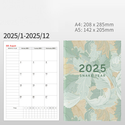 Egyszerű tervező Jegyzetfüzet Naptár Napirendtervező A4-es Napló Jegyzettömb Heti ütemterv Cél Szokáskövető Kawaii Hatékonysági Jegyzettömb