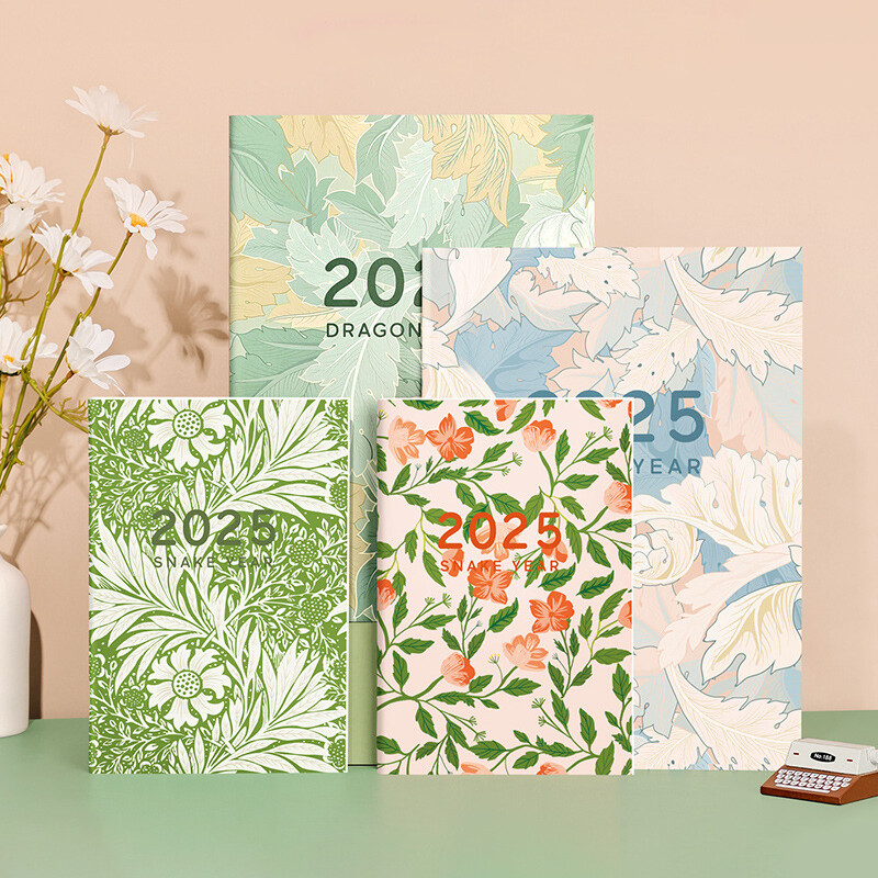 Прост планировъчен бележник Календар Планиращ дневен ред A4 Дневник Бележник Седмични графици Цел Проследяване на навици Kawaii Ефективност Бележник