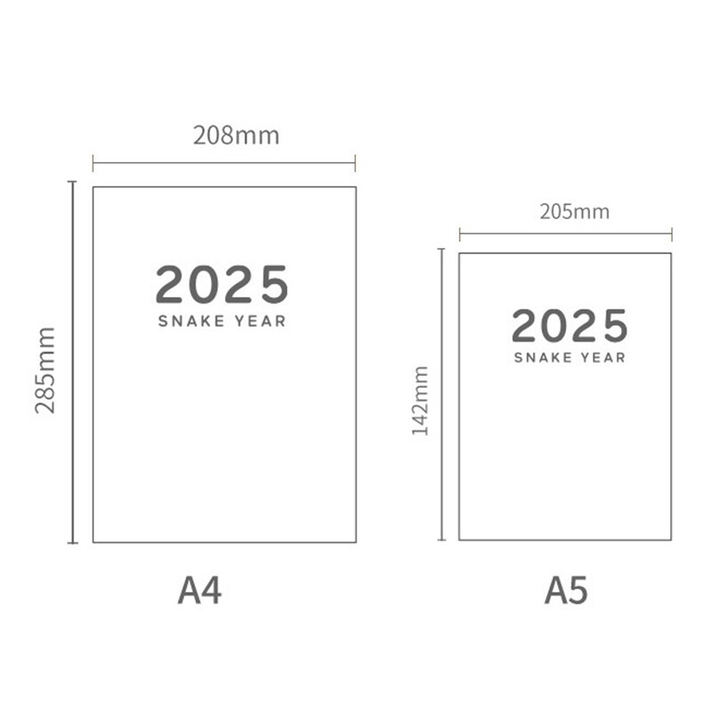 Прост планировъчен бележник Календар Планиращ дневен ред A4 Дневник Бележник Седмични графици Цел Проследяване на навици Kawaii Ефективност Бележник