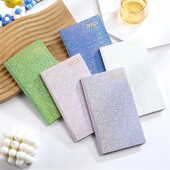 Agenda 2025 A6 Laser Agendă Caiet Planificator săptămânal portabil 365 Notepad zilnic Caderno din piele Calendar școlar Libreta De Apuntes