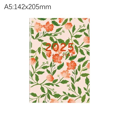 2025 m. kalendoriaus planavimo bloknotas A4/A5 dienos/savaitės/metų dienotvarkės planavimo bloknotas dienoraščio tvarkaraščių organizatorius