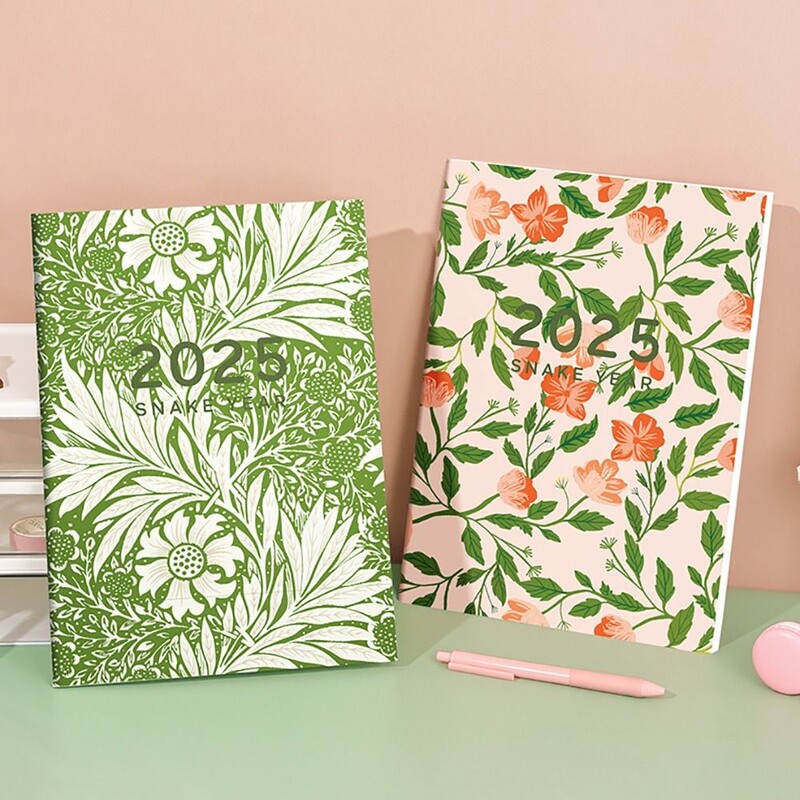 2025 m. kalendoriaus planavimo bloknotas A4/A5 dienos/savaitės/metų dienotvarkės planavimo bloknotas dienoraščio tvarkaraščių organizatorius