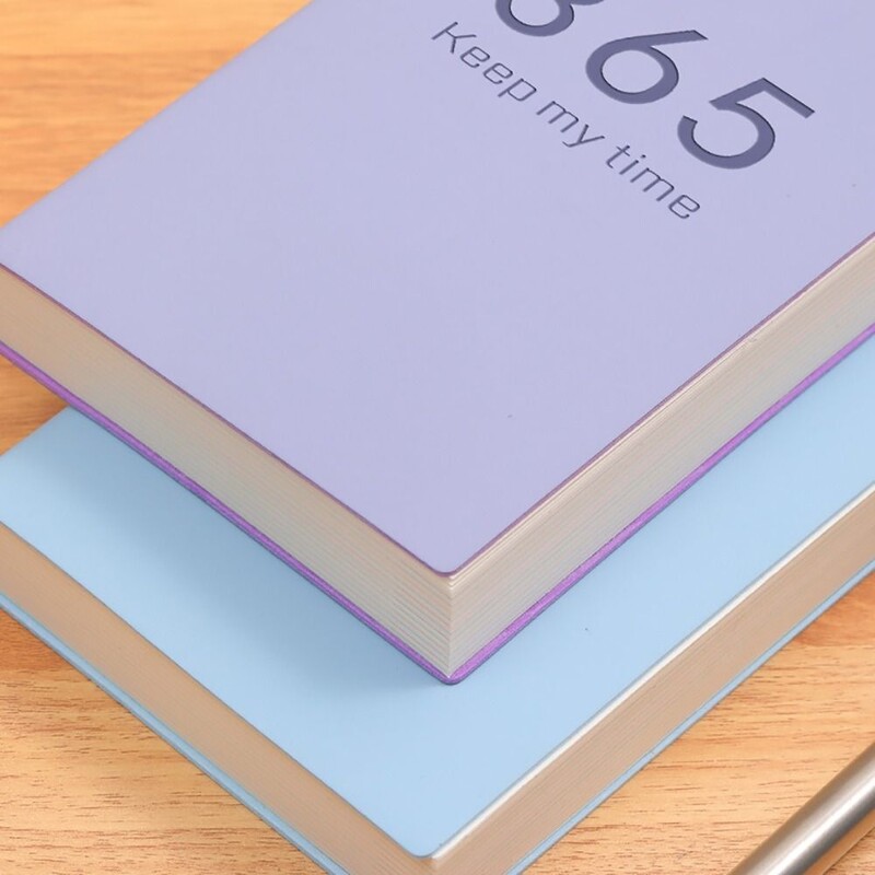 Mini B6 2025 m. dienotvarkė knyga 365 dienos su kalendoriaus dienoraščiu Savaitės planuotojo sąsiuviniai studentams