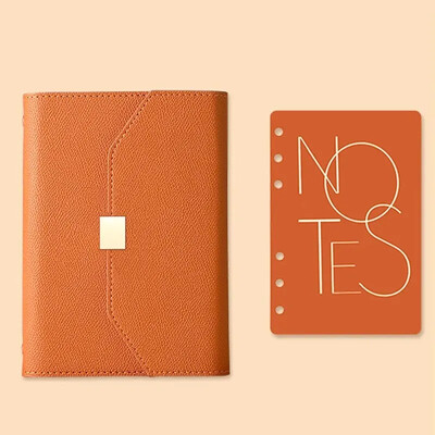 Pakartotinai užpildomas užrašų knygelės žurnalo bloknotas A5 segtuvas 6 žiedinis segtuvas Vintage Premium PU odos klasikinis kelionių žurnalo dienoraščio užrašų knygelė