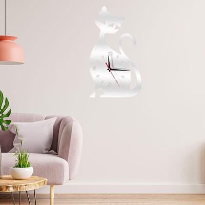 Ceas de perete Art Funny Home Decor Ceas Silențios pentru Dormitor Sufragerie Bucătărie