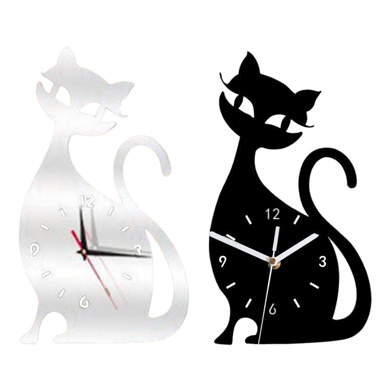 Ceas de perete Art Funny Home Decor Ceas Silențios pentru Dormitor Sufragerie Bucătărie