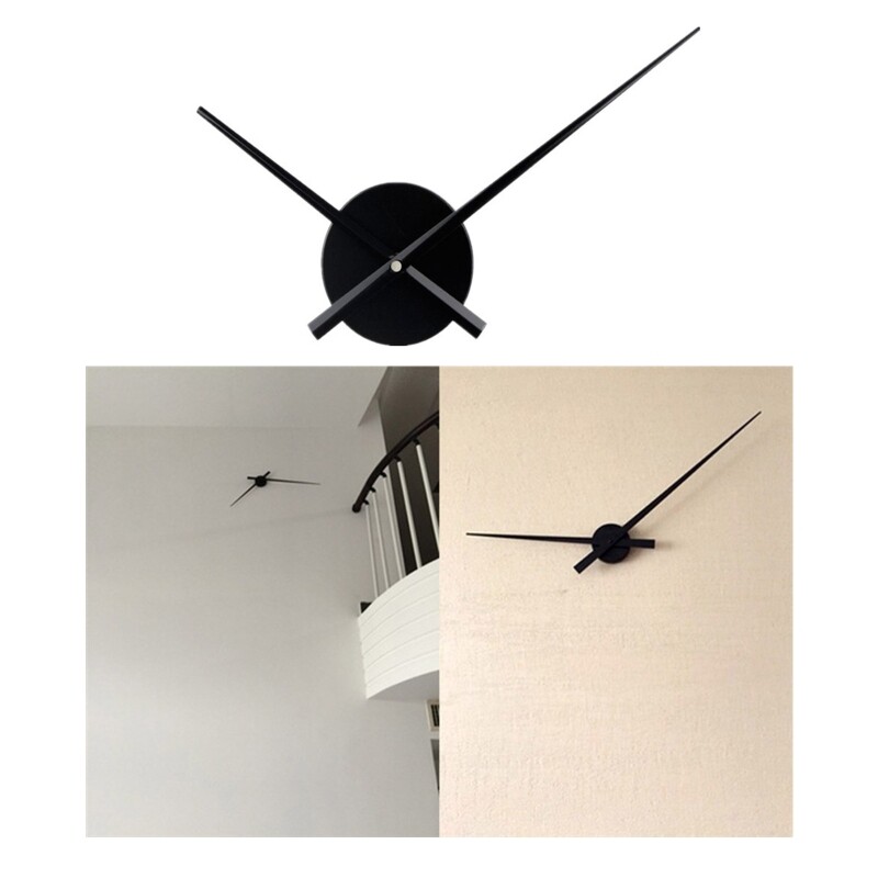 Mehanizam za velike kazaljke na satu Moderni zidni sat s dugim kazaljkama DIY Zidni sat s mehanizmom za tiho kretanje za dnevnu sobu doma