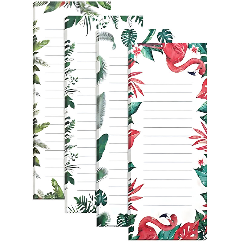 Japonija Mieli ilgi magnetiniai planuotojai Užrašų bloknotai Bloknotas Flamingo Magnetas Šaldytuvas Šaldytuvas Patikrinkite pirkinių sąrašą Užrašų knygelė