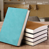 Sustorintas A5 A6 B5 Verslo Pu bloknotas Avikailis Studentų stacionarus sąsiuvinis su pamušalu Dienos planuotojas Užrašų knygelės žurnalas